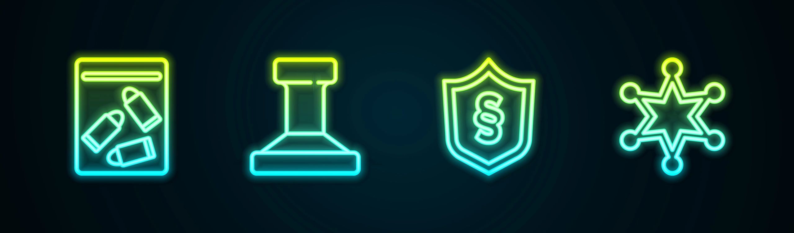 cyberpunk neon law legal