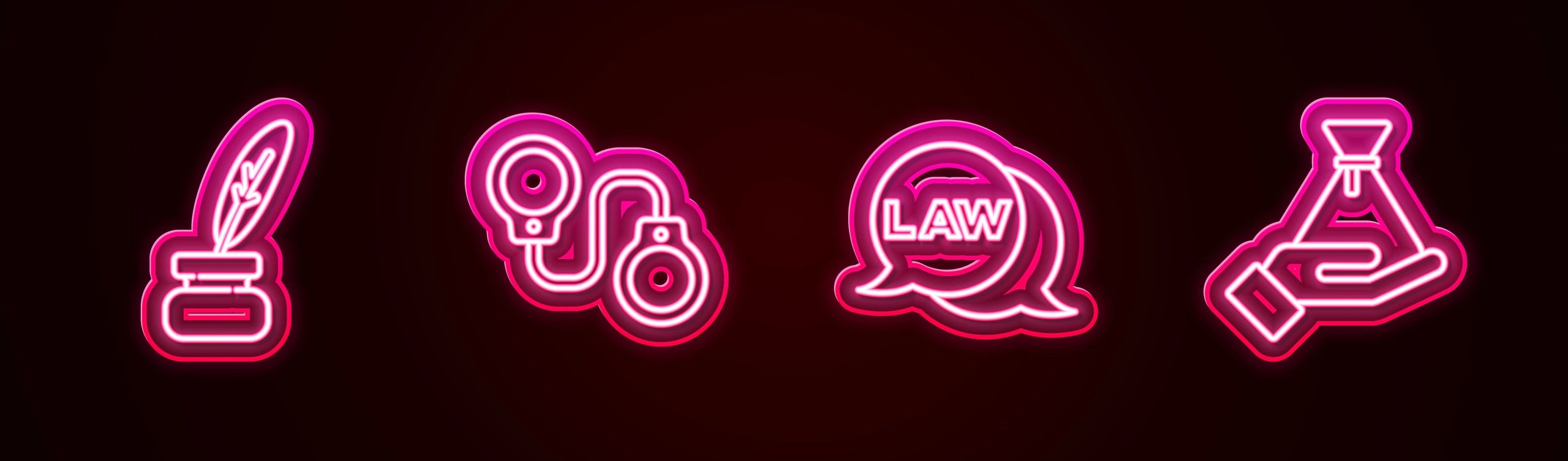 cyberpunk neon law legal