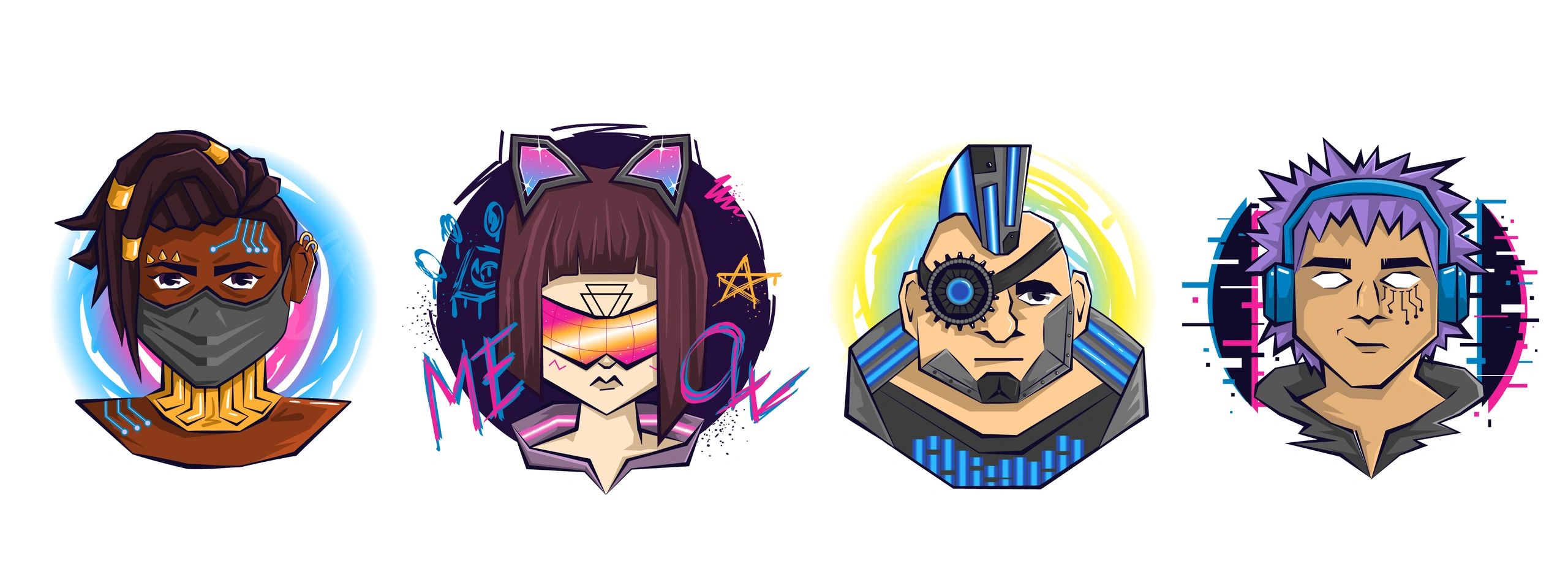 cyberpunk neon rules
